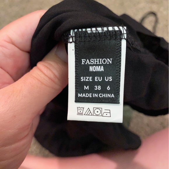 NWT Woman’s Little Black Blouse - Picture 2 of 4